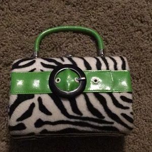 Vintage Gymboree “Mod Zebra” purse excellent condition
